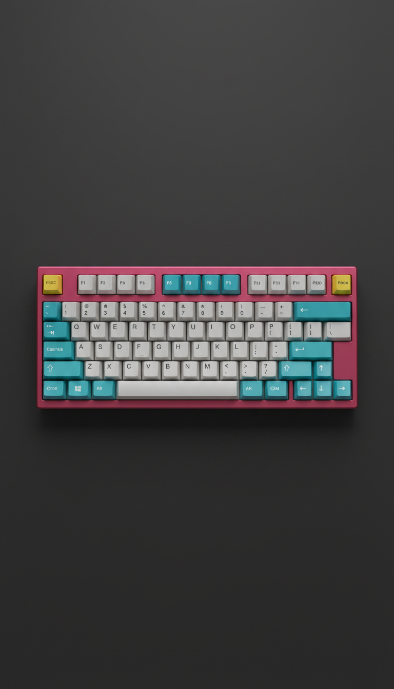Multi Color Keyboard